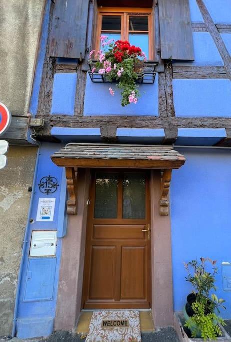 La Jolie Maison Bleue, Au Coeur De L'Alsace Kaysersberg-Vignoble Exterior foto